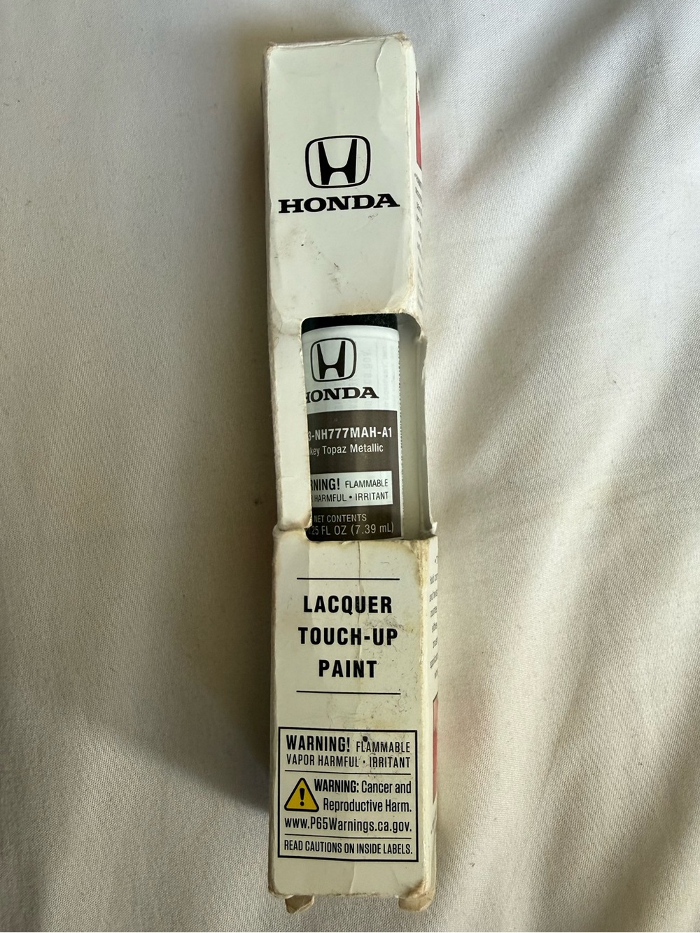 NEW genuine Honda Lacquer Touch-Up Paint pen NH777M (Smoky Topaz Metallic)